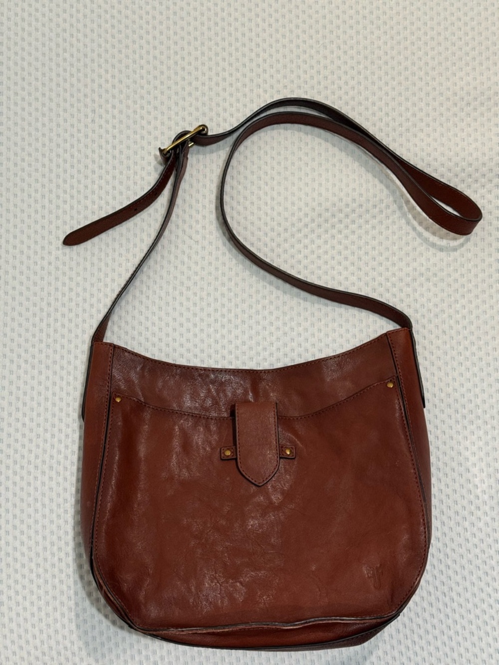 Frye Olivia Leather Crossbody Bag